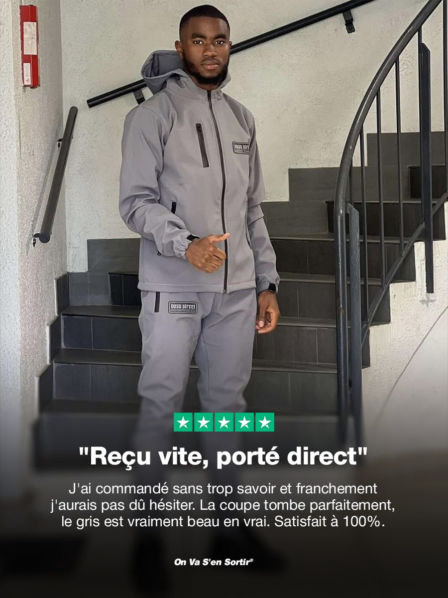 ENSEMBLE SOMBRE - GRIS