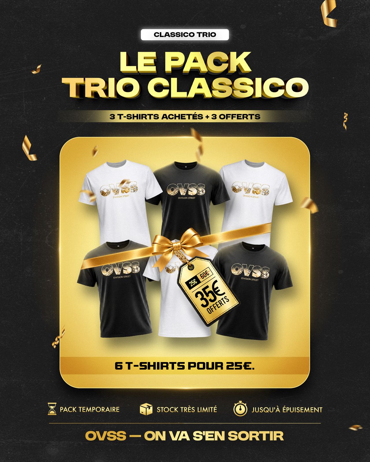 PACK TRIO - TEE BANLIEU