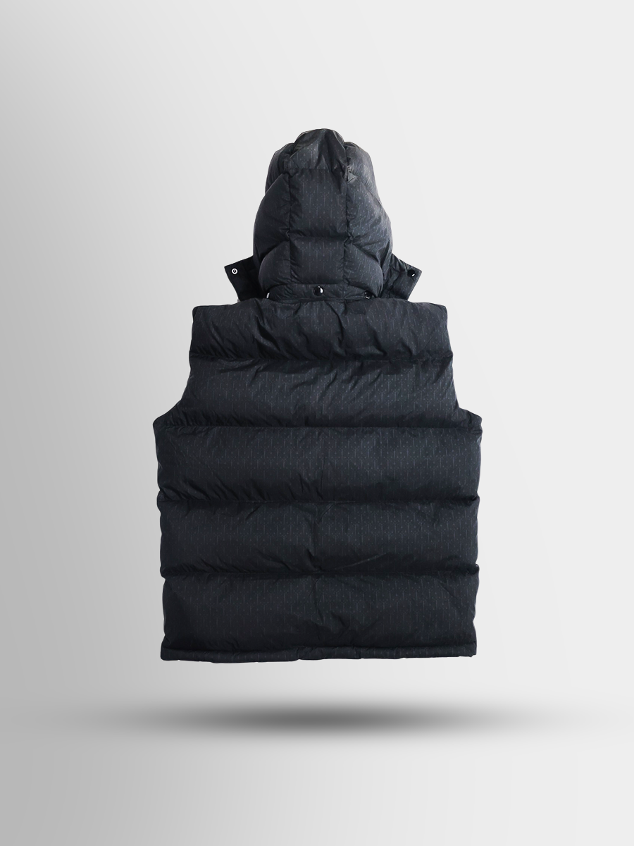 DOUDOUNE CANADA NOIR (SANS MANCHES)