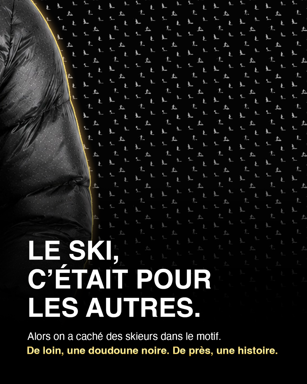 DOUDOUNE NOIR - SKI