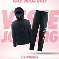 PACK ENSEMBLE NINJA ROSE