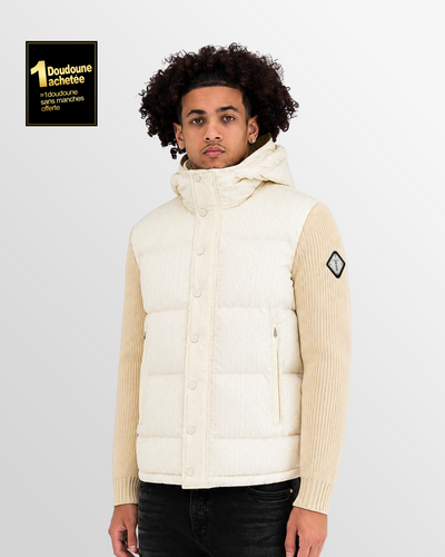 CANADA PUFFER JACKET - BEIGE