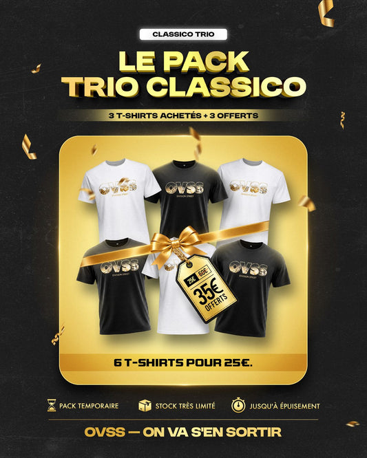 PACK TRIO - TEE BANLIEU