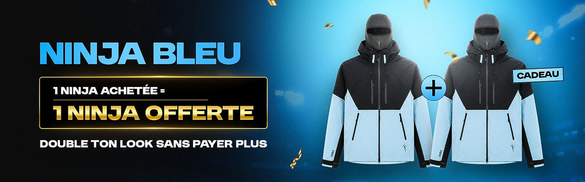 CHAQUETA NINJA - AZUL