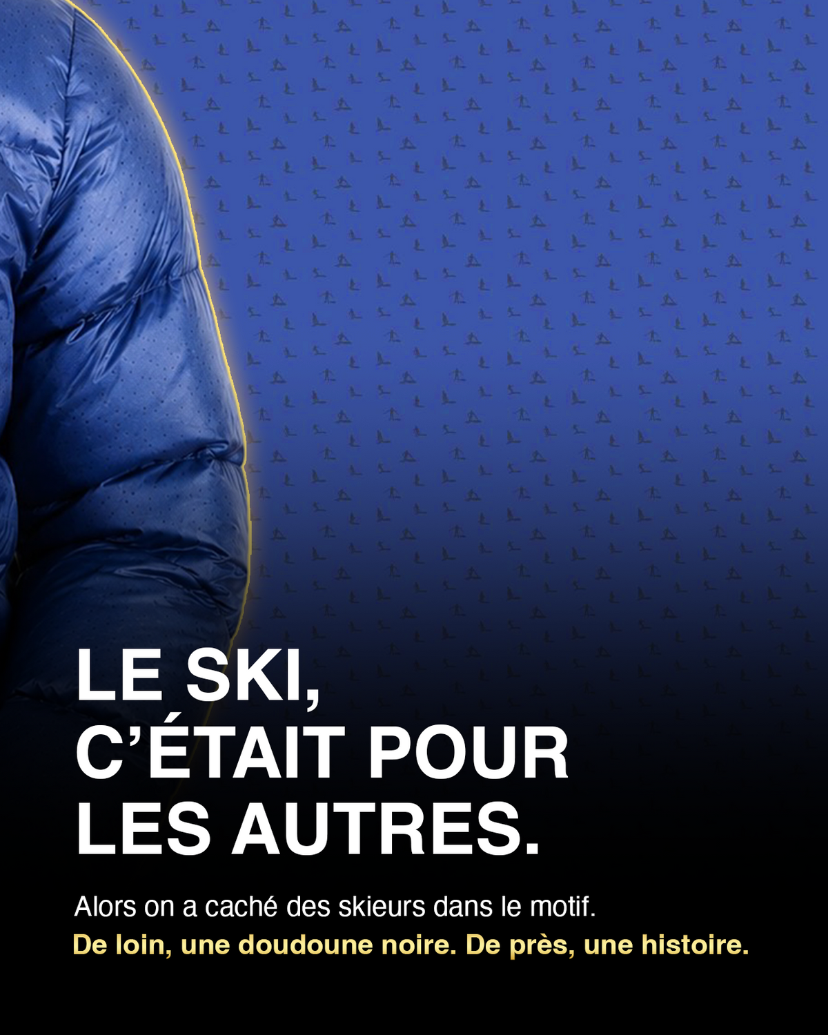 DOUDOUNE BLEU - SKI